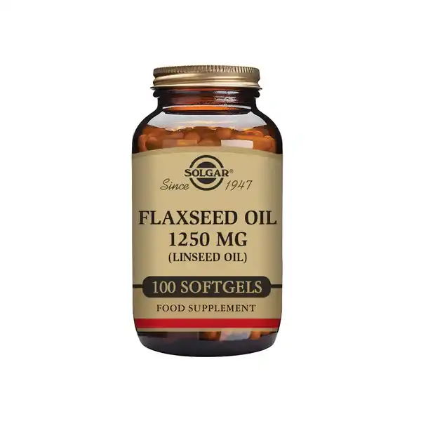 Solgar Aceite de Semillas de Lino 1250 mg 100 SGE