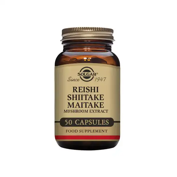 Solgar Reishi Shiitake Maitake 50 VCaps Solgar Reishi Shiitake Maitake 50 VCaps