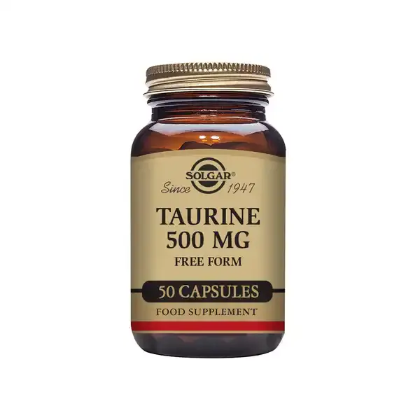 Solgar Taurina 500MG 50 Vcaps