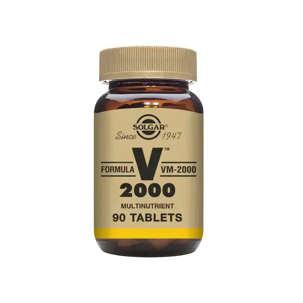 Solgar VM-2000 Multivitaminas & minerais 90 Tabs