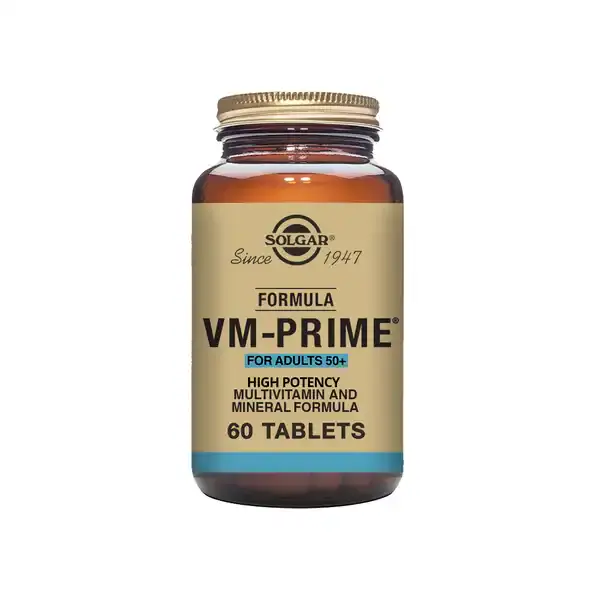 Solgar Vm-Prime Multivitaminas & Minerales +50 anos 60Tabs Solgar Vm-Prime Multivitaminas & Minerales +50 anos 60Tabs