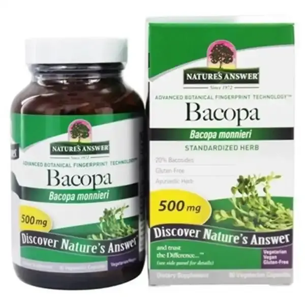 Bacopa Monnieri 500Mg 90 Cápsulas Veganas Bacopa Monnieri 500Mg 90 Cápsulas Veganas