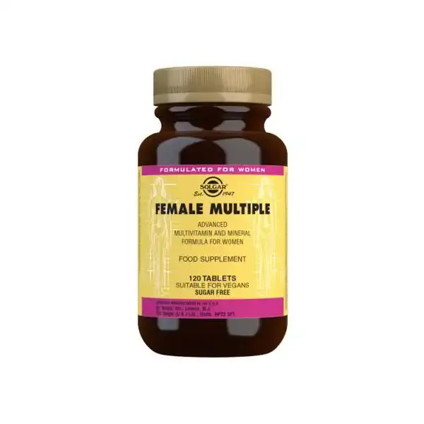 Solgar Female Múltiple 120 Tablets Solgar Female Múltiple 120 Tablets