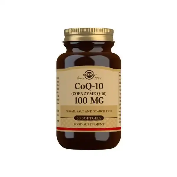 Solgar Coenzima Q-10 100 mg - 30 cápsulas blandas