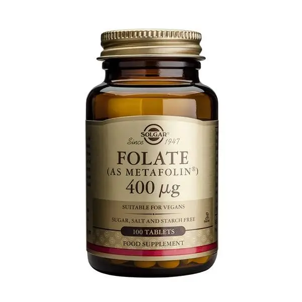 Solgar Folato 400 µg 100 Tablets