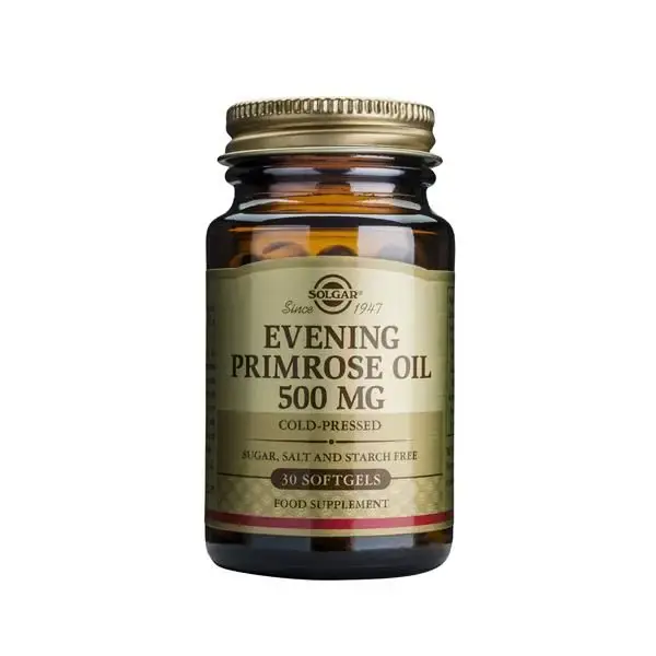 Solgar Aceite de Prímula de Rosa 500 mg (Onagra) 30 Softgels Solgar Aceite de Prímula de Rosa 500 mg (Onagra) 30 Softgels